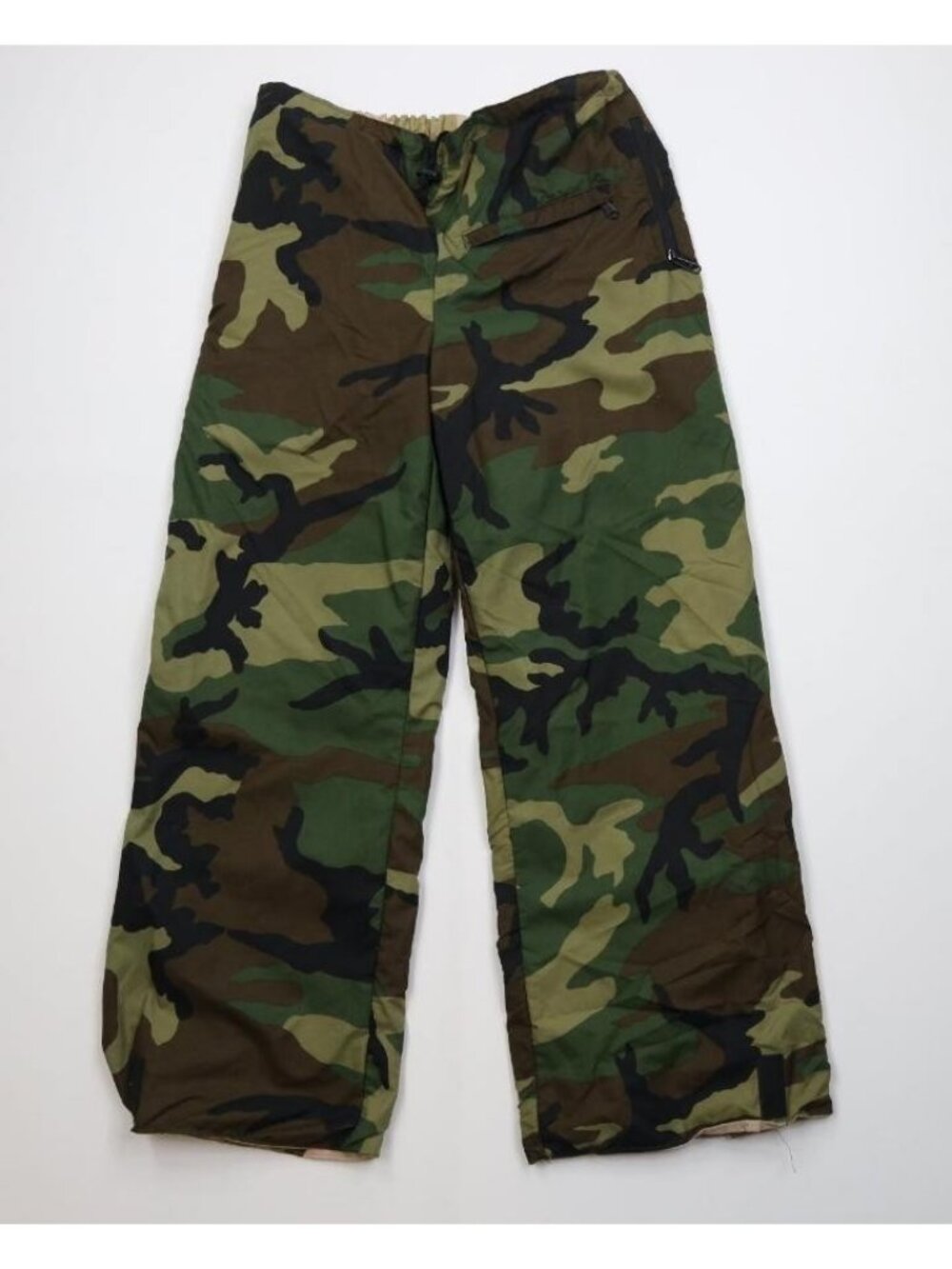 Vtg 90s Log House Designs Mens Medium Military Reversible Goretex Rain Pants USA